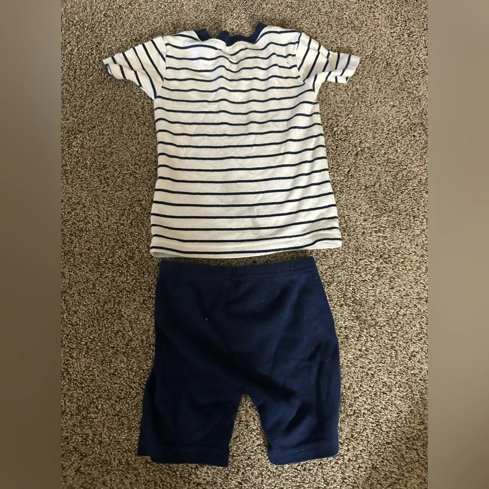 Striped Dinosaur Kids Pajamas